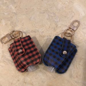 Sanitizer Holder with Reusable Bottle/NWOT